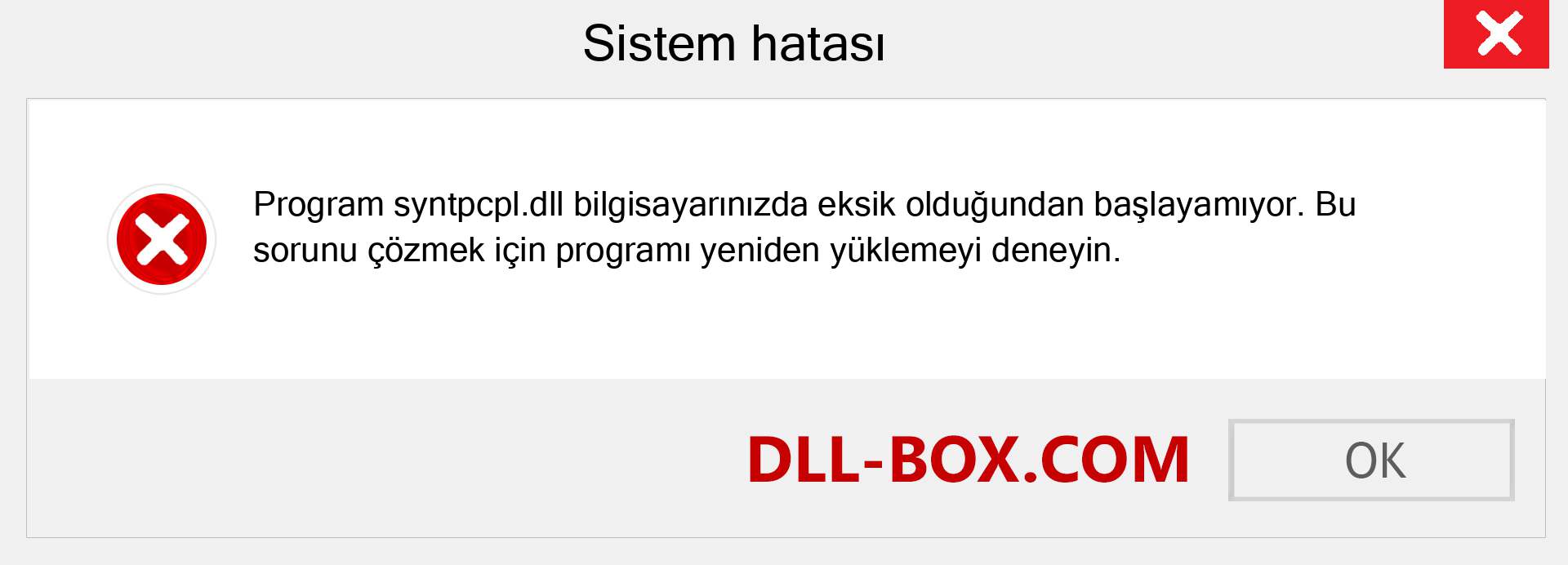 syntpcpl.dll dosyası eksik mi? Windows 7, 8, 10 için İndirin - Windows'ta syntpcpl dll Eksik Hatasını Düzeltin, fotoğraflar, resimler